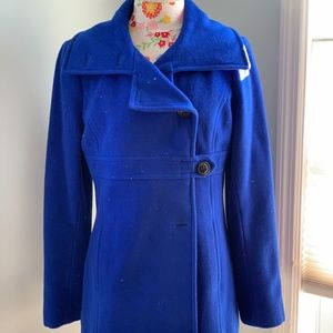 DKNY Royal Blue Peacoat
